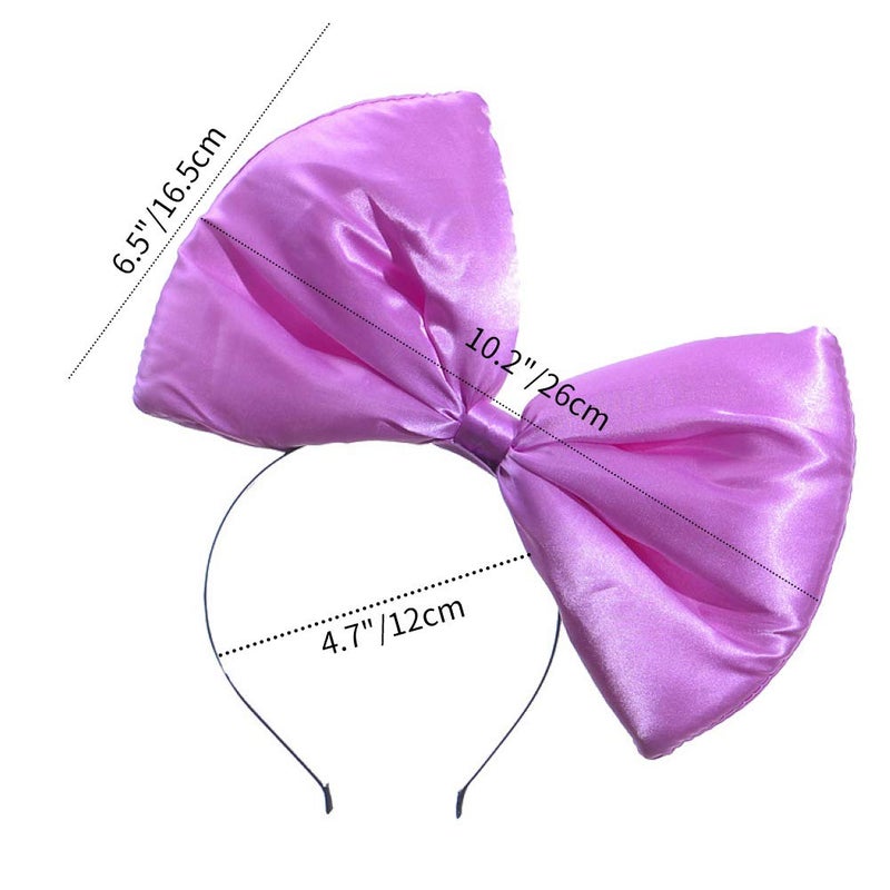 ZTL Women Huge Bow Headband Hairband Hair Hoop Accessories Party Props - Image 3